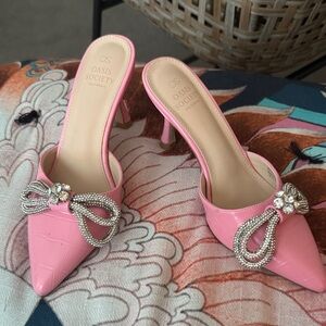 Oasis Society Pink Embellished Heels